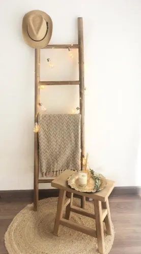 Colgador madera redondo sale