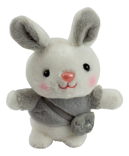 Pelúcia Coelho Com Roupinha - 17 Cm - Bbr Toys - R3417