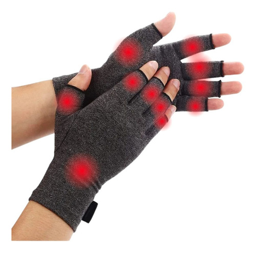 Guantes Artritis Artrosis Manos Tunel Carpiano Talle L