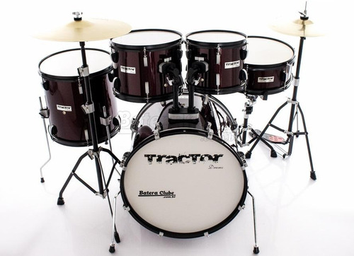 Bateria X-pro Tractor Vinho Completa 20¨,10¨,12¨,14¨ Com Pra