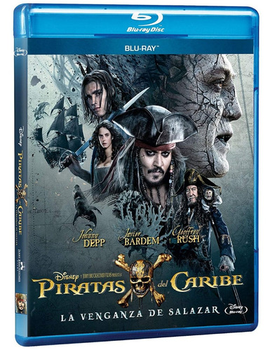 Blu Ray Piratas Del Caribe La Venganza De Salazar