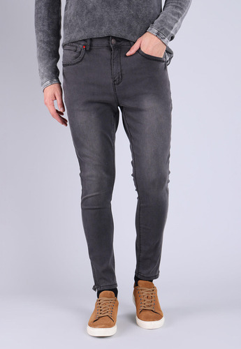 Jeans Super Skinny Spandex Hombre Soviet Sjeh816ne