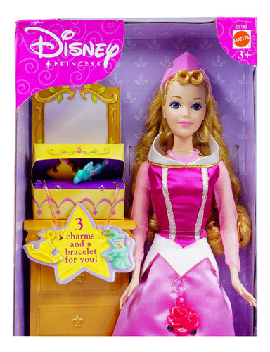 Disney Charming Princess Aurora & Bracelet 2003 Edition