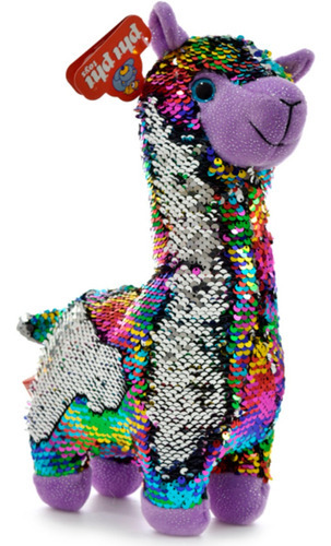 Peluche Llama Con Lentejuelas 33 Cm Phi Phi Toys 7957