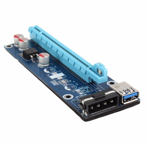 Riser Para Pci 1x A 16x Adaptador