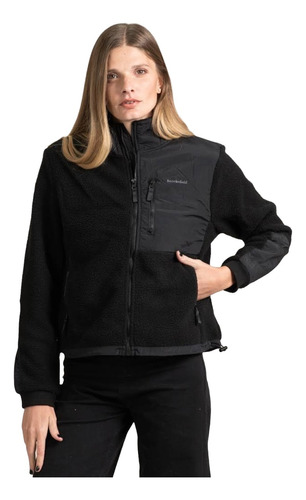 Campera Corderito Mujer Brooksfield Moda Importada Bm7026