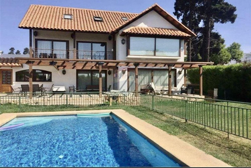 **oportunidad** Gran Casa Estilo Chileno Lomas De Montemar