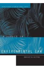 Libro A Reader In Environmental Law - Bridget Hutter