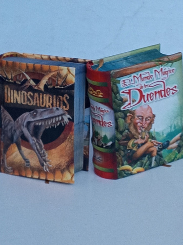 Mundo Magico Duendes/dinosaurios.pack 2 Minilibros Infantile