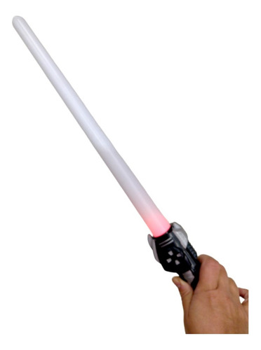 Espada De Luz Sable Tipo Espacial Star 45cm Juguete Niños Color Negro