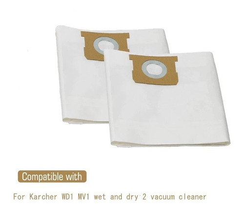 Bolsa Para Karcher Mod Wd1 Mv1 15 A 22 Galones 2psc