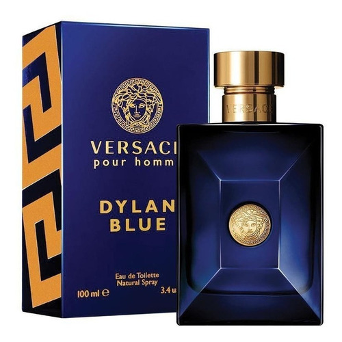 Imagen 2 de 3 de Perfume Dylan Blue Para Hombre De Versace Edt 100ml Original