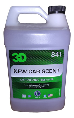 3d New Car Scent Aroma A Carro Nuevo 3d Galón
