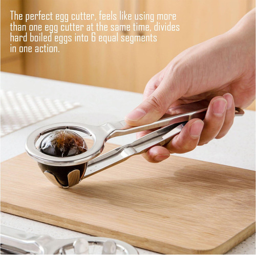 Best Utensils - Cortador De Huevos De Acero Inoxidable, Divi