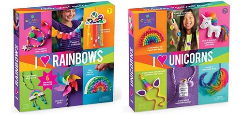 Craft-tastic Kit Manualidad I Love Rainbow Ct1965 Unicorns 7