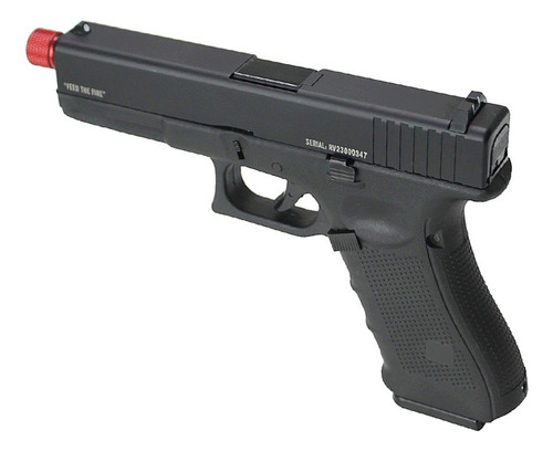 Pistola Airsoft Tag G17 Raven Metal/polimero 6mm Blowback