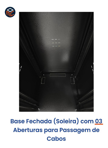 Rack Piso 16u X 570 P/acessorio Intelbras/outros 19polegadas