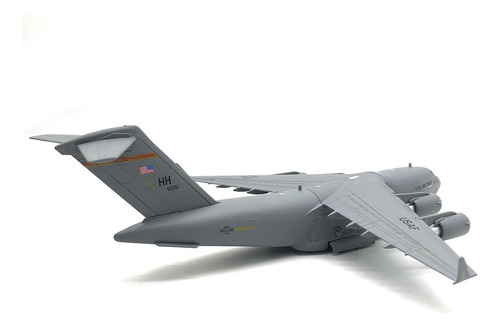 Metal 1: 200 Modelo Eua Aircraft Transportes Avião C-17 C17