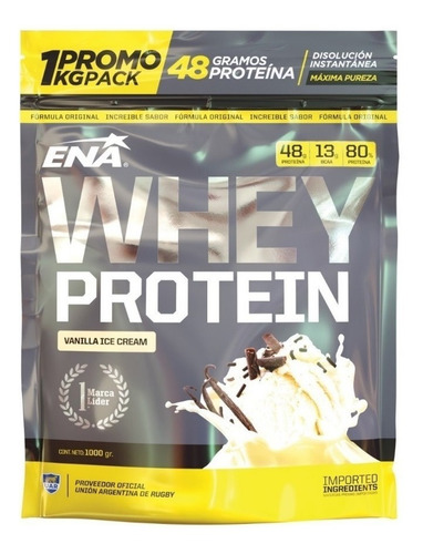 Carnitina 1500 Mg + Whey Protein Ena 1kg