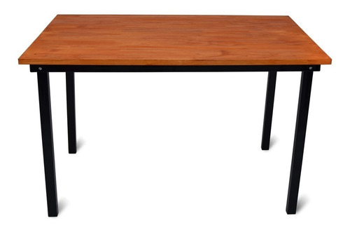 Imagen 3 de 10 de Mesas Estilo Industrial + 2 Banquetas De Madera Tipo Finger