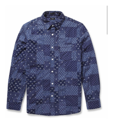 Camisa J Crew Patchwork