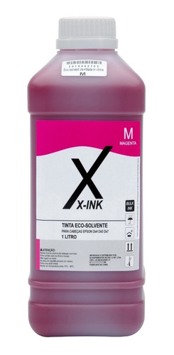 Tinta Eco Solvente Magenta P/ Cabeça Epson Dx4 Dx5  Dx7 Eco