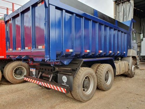 Mercedes-benz Axor 3344 6x4 Ano 2012 Caçamba Traçado