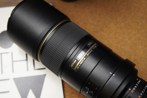 Lente Nikon 300mm F4d - Envio Para Todo Brasil! F Mount Preto (Usado)