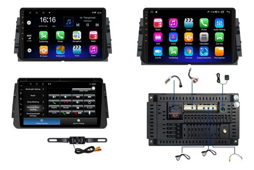 ` Auto Estereo Android Carplay Nissan Kicks 17 A 21 Gps