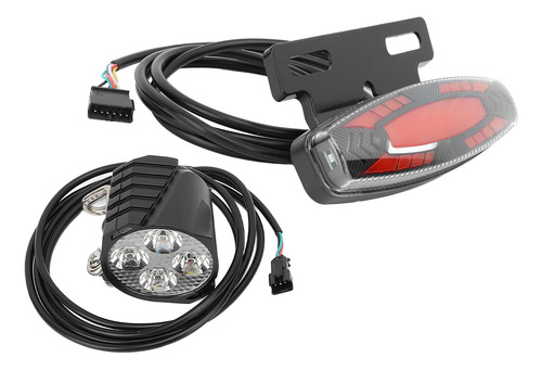 Juego De Faros Delanteros Y Traseros Para Bicicleta, Led De