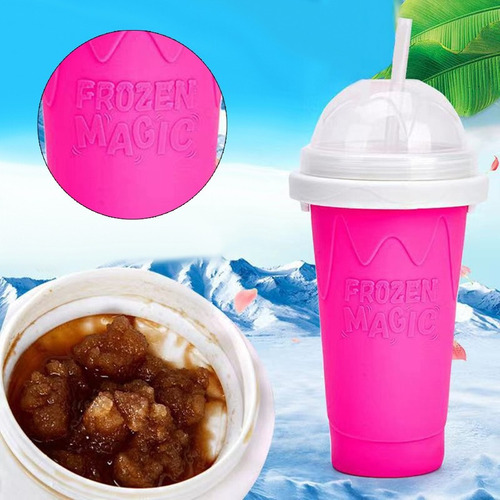 Quick Frozen Smoothies Cup Slushy Maker Batido De Leche