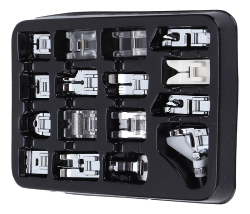 Kit De Prensatelas Multifuncional De 16 Piezas Para Máquinas
