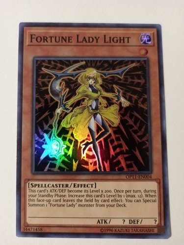 Fortune Lady Light - Super Rare    Op11