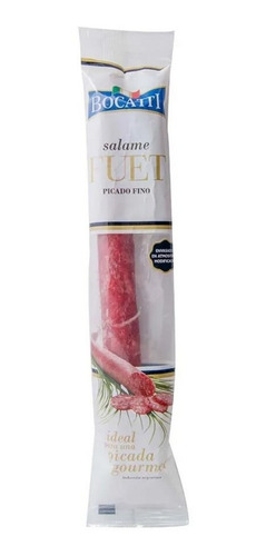 Salame Tipo Fuet Bocatti 130g. - Libre De Gluten