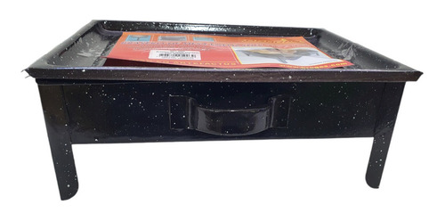 Brasero De Mesa Enlozado Marca Brogas 33,5 X 24,5 Cm