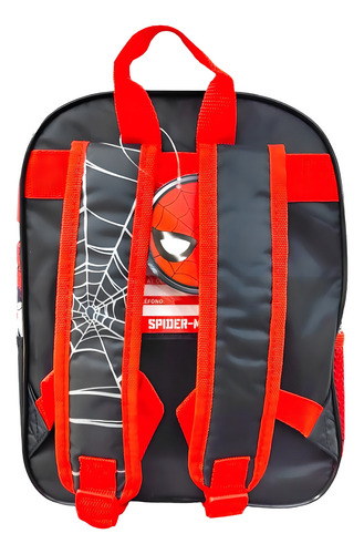 Mochila 12 Pulgadas Espalda Spiderman Web Jeg 11722 Color Multicolor