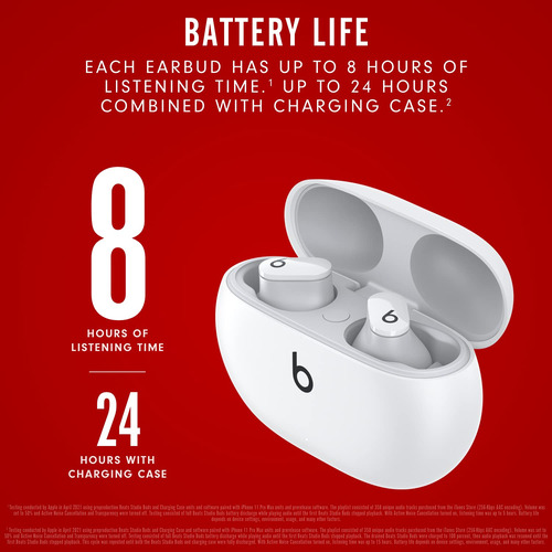 Auriculares Beats Studio Buds True Wireless Con Cancelación