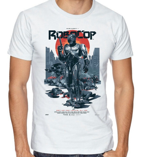 Remera, Robocop, Remeras Retro, 80s. Fenix