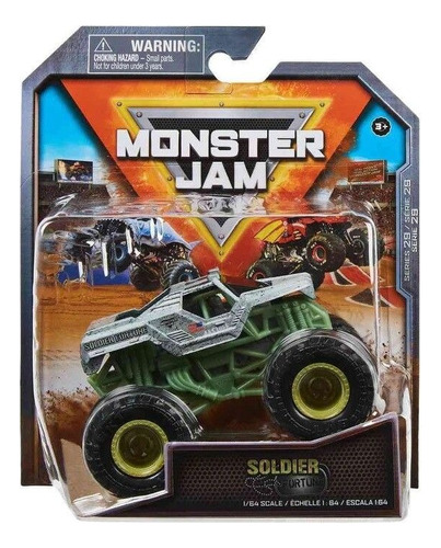 Monster Jam Vehiculo 1.64 Soldier Fortune 58701 Srj