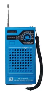 Rádio Portátil Motobras 3 Faixas - Dunga Vii - Fm-om-oc Mp32