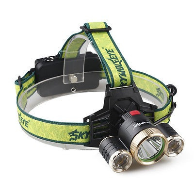 30000lm Cree Xm-l 3t6 Linterna Cabeza Lámpara 2 X 18650 Bate
