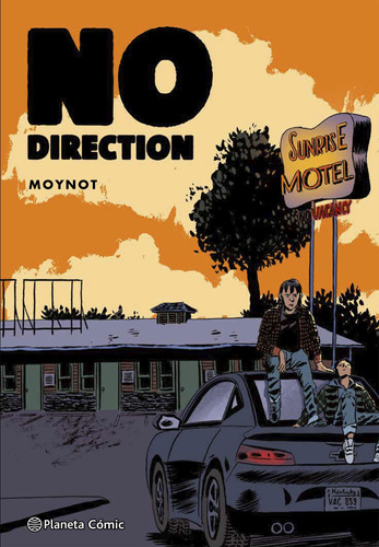 No Direction (novela gráfica), de Moynot, Emmanuel. Serie Cómics Editorial Comics Mexico, tapa dura en español, 2022