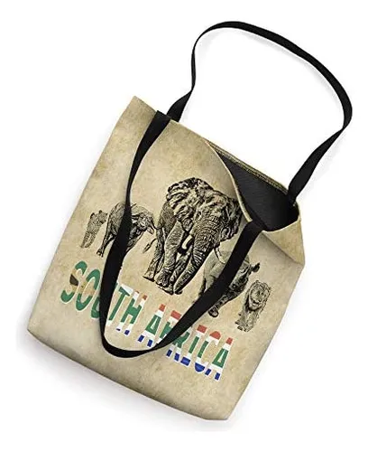 Cinco Orgullo Sudafricano Bolsa De Tela