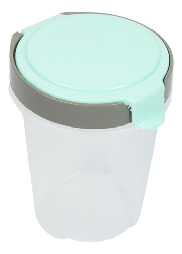 Tarro Contenedor 2l Tapa Verde Agua Flip Top Crom