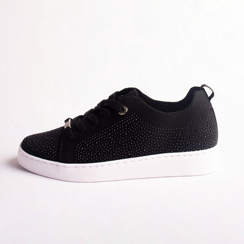 Zapatilla Con Brillos Blanca 1214-1059-28079 Mujer Vizzano