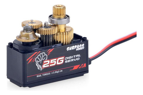 25g Servo De Engrenagem De Plástico Para 1/12 Rc S0025m