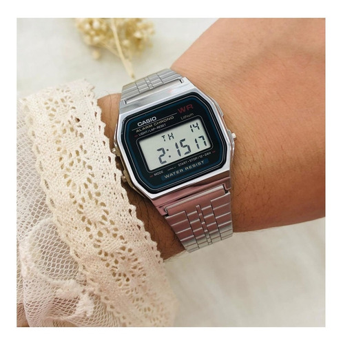 Reloj Hombre Casio A159wa-1 Retro Digital / Lhua Store
