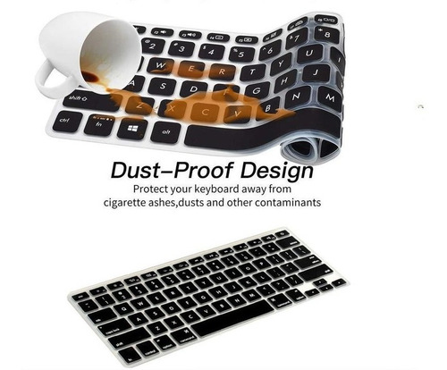 Protector De Teclado Inglés Para Macbook Pro 14 M3 A2992