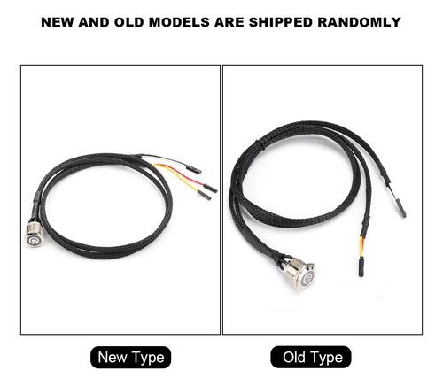 Botón De Encendido Con Cable Para Pc De Escritorio