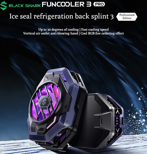 Shouji Ventilador De Refrigeración Rápida Black Shark